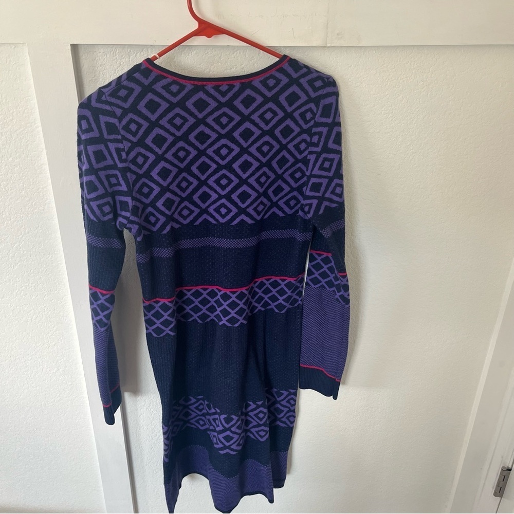 Krimson Klover Women's Large Merino Wool Sweater Dress - Picture 5 of 9